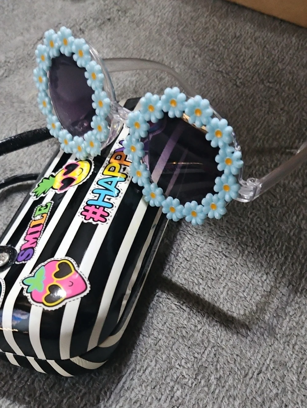Source Unknown flower sunglasses
